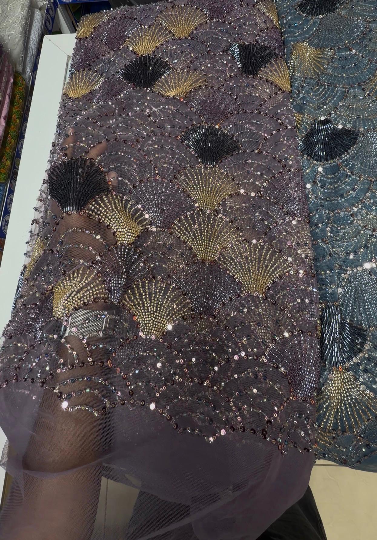 Tussu Perlage applique